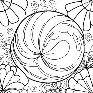 Peppermint Coloring Pages