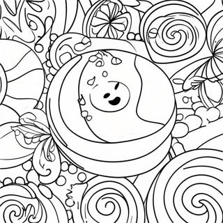 Peppermint Candy Coloring Page 60236-49983