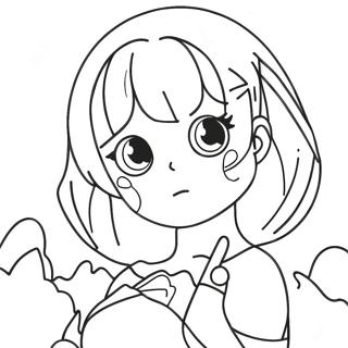 Aesthetic Anime Coloring Pages