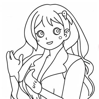 Aesthetic Anime Coloring Page 60246-49988