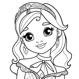 Ever After High Coloring Page 6024-4810