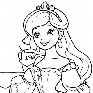 Cinderella Ever After High Coloring Page 6025-4816