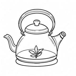 Tea Coloring Pages