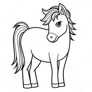 Shetland Pony Coloring Page 60336-50055