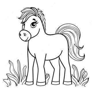 Shetland Pony Coloring Page 60336-50056