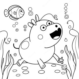 Peppa Pig Underwater Adventure Coloring Page 60357-50080