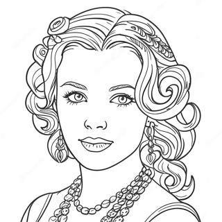 Sophia Ferguson Coloring Page 60366-50083