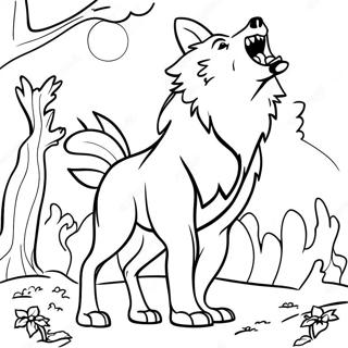 Big Bad Wolf Coloring Page 60406-50110