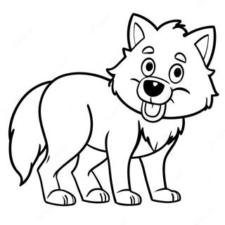 Big Bad Wolf Coloring Page 60406-50112