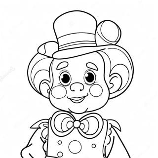 Precious Moments Clown Coloring Page 60426-50135