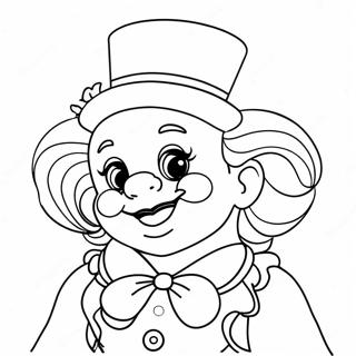 Precious Moments Clown Coloring Page 60426-50136