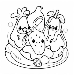 Banana Splits Coloring Page 60446-50140