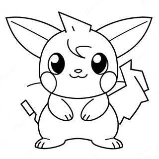 Electric Type Pokemon Coloring Page 60476-50172