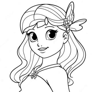 Winx Club Stella Coloring Pages