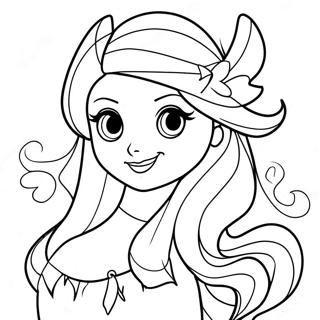 Winx Club Stella Coloring Page 60506-50194