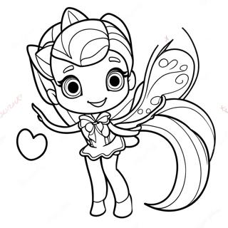 Winx Club Stella Coloring Page 60506-50195