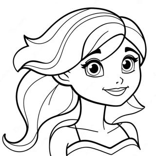 Winx Club Stella Coloring Page 60506-50196