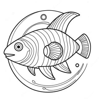 Helicoprion Coloring Page 60526-50202