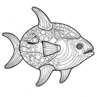 Helicoprion Coloring Page 60526-50203