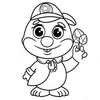 Rosita Sesame Street Coloring Page 60586-50255