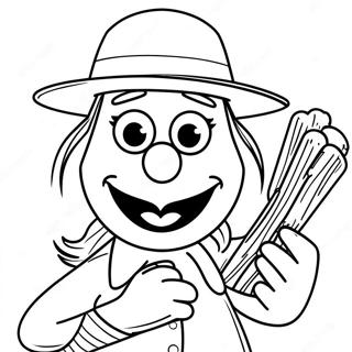 Rosita Sesame Street Coloring Page 60586-50256