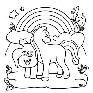 Rainbow Friends Orange Coloring Page 60626-50299