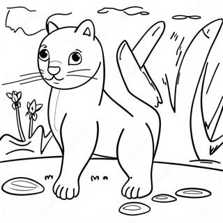 Burgess Animal Coloring Page 60656-50319