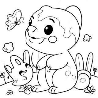 Burgess Animal Coloring Pages