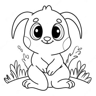 Cute Burgess Animal Friends Coloring Page 60657-50316