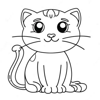 Siren Head Cartoon Cat Coloring Page 60666-50323