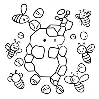 Bee Swarm Simulator Coloring Page 60676-50330