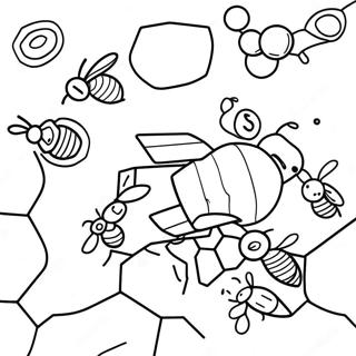 Bee Swarm Simulator Coloring Page 60676-50331