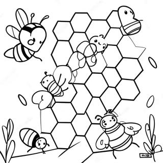 Bee Swarm Simulator Coloring Page 60676-50332