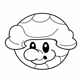 Mario Bomb Coloring Page 60736-50378