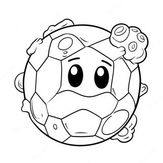 Mario Bomb Coloring Page 60736-50380