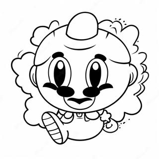 Explosive Mario Bomb Coloring Page 60737-50375