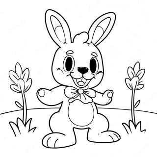 Spring Bonnie Coloring Page 6074-4851