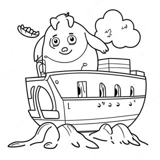 Doug In A Fun Adventure Coloring Page 60777-50409