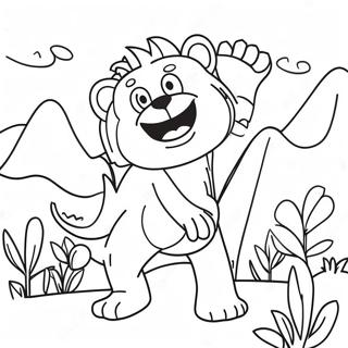 Doug In A Fun Adventure Coloring Page 60777-50411