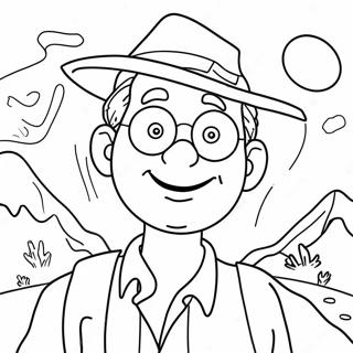 Doug In A Fun Adventure Coloring Page 60777-50412