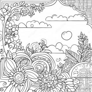 Pixel Art Coloring Page 60796-50420