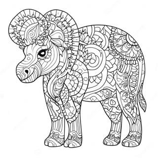 Colorful Pixel Art Animals Coloring Page 60797-50425