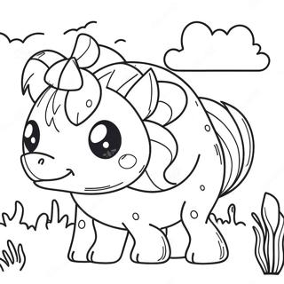 Colorful Pixel Art Animals Coloring Page 60797-50427