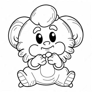 Thing 1 Coloring Page 60806-50432