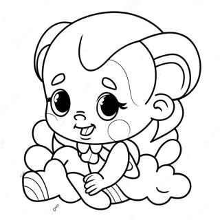 Cry Babies Coloring Page 6084-4858