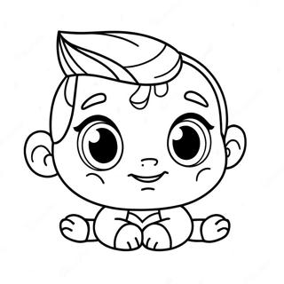 Cry Babies Coloring Page 6084-4859