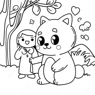 Love Your Neighbor Coloring Page 60866-50486