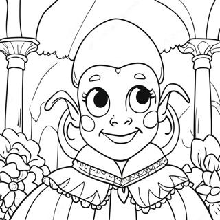 Jester Garten Of Banban Coloring Page 60896-50504