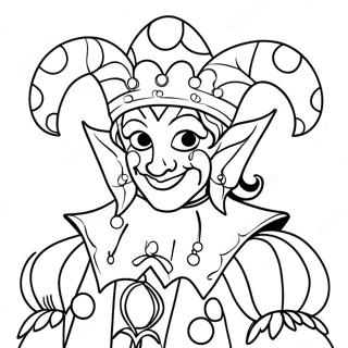 Colorful Jester Garten Of Banban Coloring Page 60897-50507