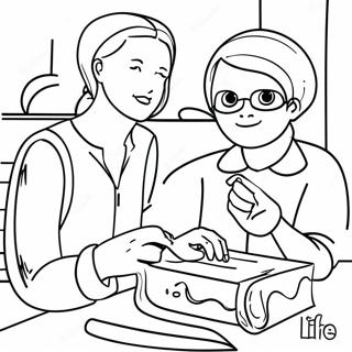 Life Skills Coloring Page 60906-50519